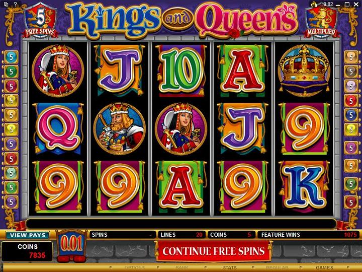 Kings And Queens Casino Game
