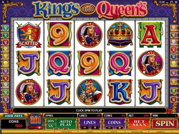 Kings And Queens Casino Game