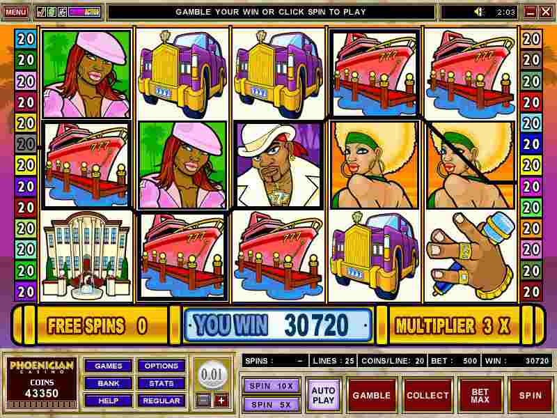 Big Free Spin Feature Win - 12 spins at 3x multiplier $307.2 win on  Microgaming Video Bonus Slot - 2