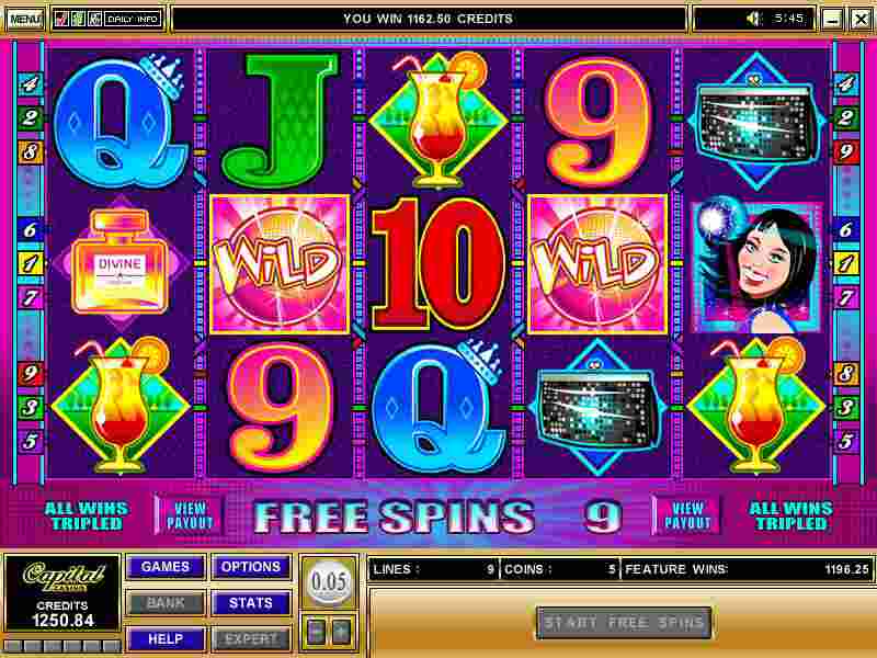 Winning screenshot for Ladies Nite
