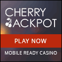 Cherry Jackpot Casino bonus banner