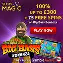 Slots Magic UK Casino bonus banner