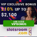 SlotsRoom Casino SlotsRoom Casino bonus banner