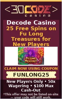 25  Free Spins on Fu Long Treasures for New Players