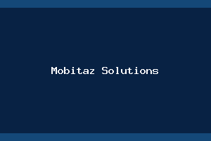 Mobitaz Solutions