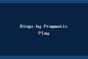 Bingo by Pragmatic Play