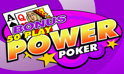50 Play Bonus Power Poker
